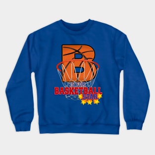 B is for Basketball STAR Crewneck Sweatshirt